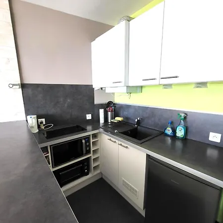 Renove Face A La Avec Balcon Et Garage - Fr-1-92-948 公寓 莱萨布勒-多洛讷